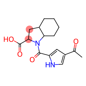 1-[(4-acetyl-1H-pyrrol-2-yl)carbonyl]octahydro-1H-indole-2-carboxylic acid