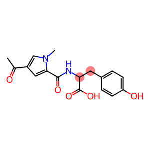 2-{[(4-acetyl-1-methyl-1H-pyrrol-2-yl)carbonyl]amino}-3-(4-hydroxyphenyl)propanoic acid