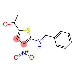 5-ACETYL-2-BENZYLAMINO-3-NITROTHIOPHENE