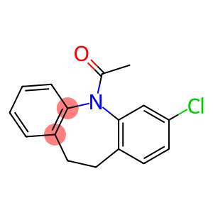 5-acetyl-7-chloro-10,11-dihydrodibenz(b,f)azepine