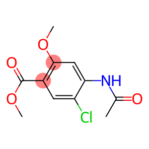 4-Acetylamino-5-chloro-2-methoxy benzoic acid methyl ester (for metoclopramide Hcl)