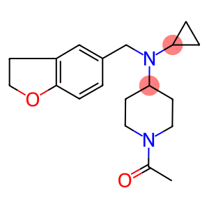 1-ACETYL-N-CYCLOPROPYL-N-((2,3-DIHYDROBENZOFURAN-5-YL)METHYL)-4-PIPERIDINEMETHANAMINE
