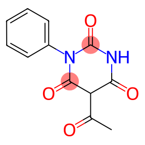 5-ACETYL-1-PHENYLPYRIMIDINE-2,4,6(1H,3H,5H)-TRIONE