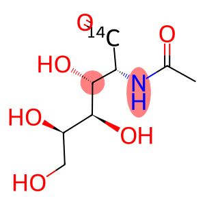 ACETYL-D-GALACTOSAMINE, N-[GALACTOSAMINE-1-14C]