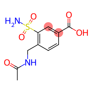 4-[(acetylamino)methyl]-3-(aminosulfonyl)benzoic acid