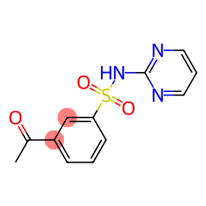 3-acetyl-N-(pyrimidin-2-yl)benzene-1-sulfonamide