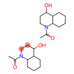 1-Acetyldecahydroquinolin-4-ol, 1-[4-Hydroxyoctahydroquinolin-1(2H)-yl]ethan-1-one