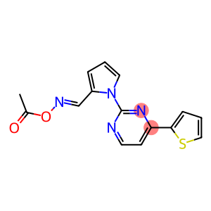 2-(2-{[(acetyloxy)imino]methyl}-1H-pyrrol-1-yl)-4-(2-thienyl)pyrimidine