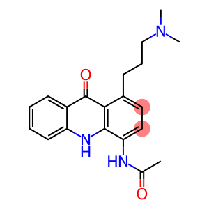 4-Acetylamino-1-(3-dimethylaminopropyl)acridin-9(10H)-one