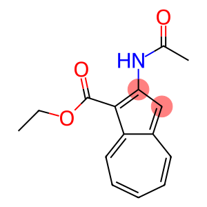 2-(Acetylamino)azulene-1-carboxylic acid ethyl ester