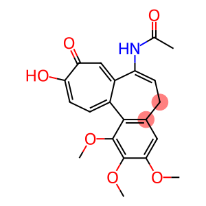 7-Acetylamino-10-hydroxy-1,2,3-trimethoxybenzo[a]heptalen-9(5H)-one
