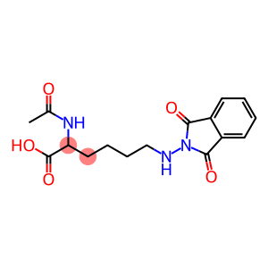 2-(Acetylamino)-6-[(1,3-dioxo-2H-isoindol-2-yl)amino]hexanoic acid