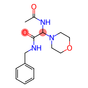 2-Acetylamino-2-morpholino-N-benzylacetamide