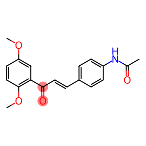4-Acetylamino-2',5'-dimethoxy-trans-chalcone