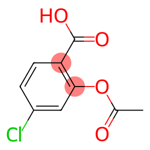 2-Acetyloxy-4-chlorobenzoic acid
