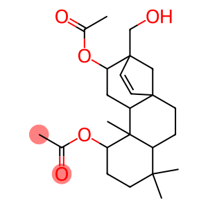 12-(acetyloxy)-13-(hydroxymethyl)-5,5,9-trimethyltetracyclo[11.2.1.0~1,10~.0~4,9~]hexadec-14-en-8-yl acetate