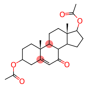 17-(acetyloxy)-7-oxoandrost-5-en-3-yl acetate