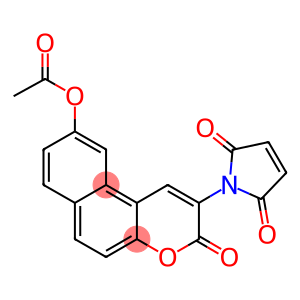 9-ACETOXY-2-(4-(2,5-DIHYDRO-2,5-DIOXO-1H-PYRROL-1-YL)-3-OXO-3-H-NAPHTHO[2,1-B]PYRAN