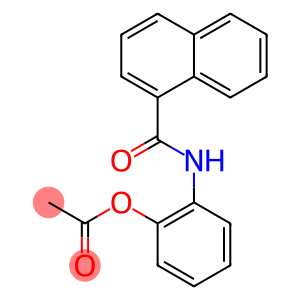 Acetic acid 2-(1-naphthoylamino)phenyl ester