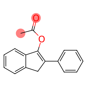 Acetic acid (2-phenyl-3H-inden-1-yl) ester