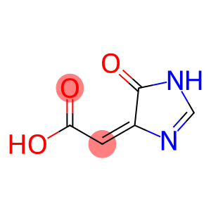 Acetic  acid,  2-(1,5-dihydro-5-oxo-4H-imidazol-4-ylidene)-