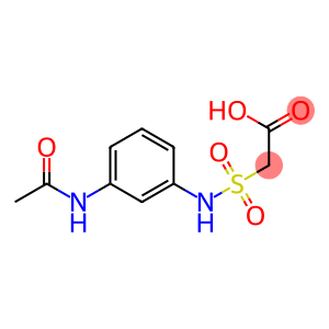 2-[(3-acetamidophenyl)sulfamoyl]acetic acid