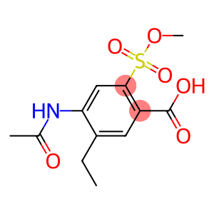 4-Acetamino-5-Ethyl-2-Methoxy Sulfonyl Benzoic Acid
