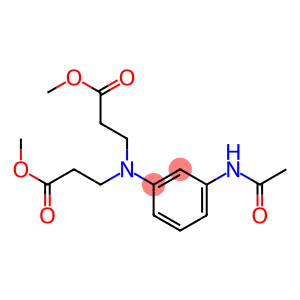 3-Acetamino-N,N-Di(methoxy carbonyethyl)Aniline