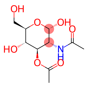 2-Acetamido-3-O-acetyl-2-deoxy-a-D-glucopyranose