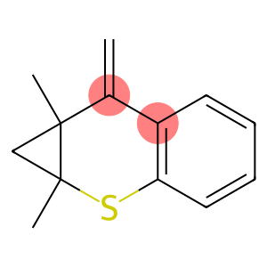1,1a,7,7a-Tetrahydro-1a,7a-dimethyl-7-methylenebenzo[b]cyclopropa[e]thiopyran