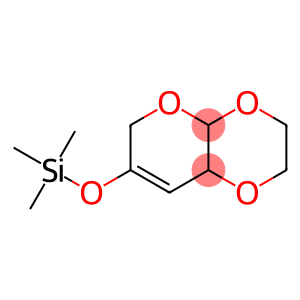 2,3,4a,8a-Tetrahydro-7-[(trimethylsilyl)oxy]-6H-pyrano[2,3-b]-1,4-dioxin