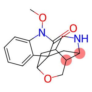 2,3,3a,4,6,8a-Hexahydro-1'-methoxyspiro[3,6-methano-1H-oxepino[4,3-b]pyrrole-7(8H),3'-[3H]indol]-2'(1'H)-one
