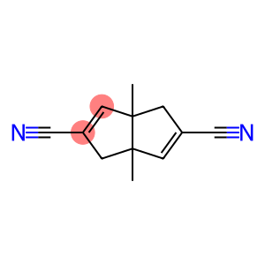 3a,6a-dimethyl-1,3a,4,6a-tetrahydropentalene-2,5-dicarbonitrile