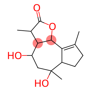 3a,4,5,6,6a,7,8,9b-Octahydro-4,6-dihydroxy-3,6,9-trimethylazuleno[4,5-b]furan-2(3H)-one