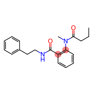 2-[butyryl(methyl)amino]-N-phenethylbenzamide