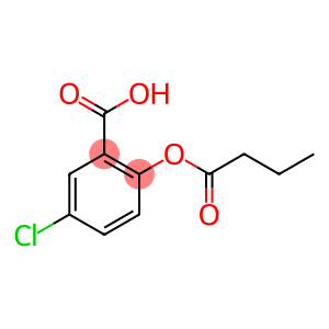 2-Butyryloxy-5-chlorobenzoic acid