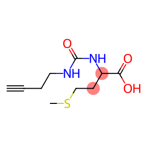 2-{[(but-3-ynylamino)carbonyl]amino}-4-(methylthio)butanoic acid