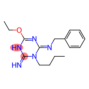 1-Butyl-2-imino-4-ethoxy-6-(benzylimino)-1,2,3,6-tetrahydro-1,3,5-triazine
