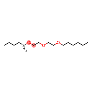 Butyl[2-[2-(hexyloxy)ethoxy]ethoxy]silane