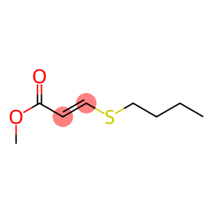 3-(Butylthio)acrylic acid methyl ester