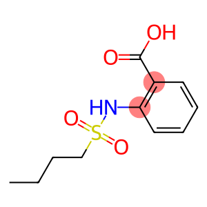 2-[(butylsulfonyl)amino]benzoic acid