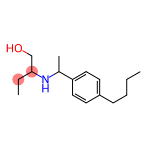 2-{[1-(4-butylphenyl)ethyl]amino}butan-1-ol