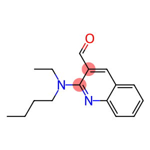 2-[butyl(ethyl)amino]quinoline-3-carbaldehyde