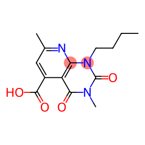 1-butyl-3,7-dimethyl-2,4-dioxo-1H,2H,3H,4H-pyrido[2,3-d]pyrimidine-5-carboxylic acid