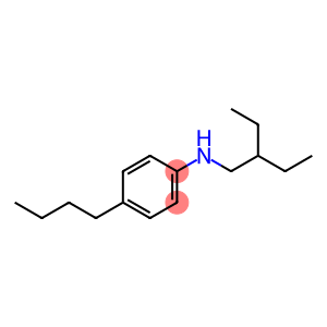 4-butyl-N-(2-ethylbutyl)aniline