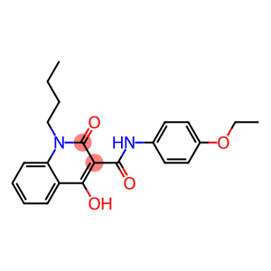 1-butyl-N-[4-(ethyloxy)phenyl]-4-hydroxy-2-oxo-1,2-dihydroquinoline-3-carboxamide