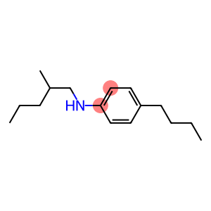 4-butyl-N-(2-methylpentyl)aniline