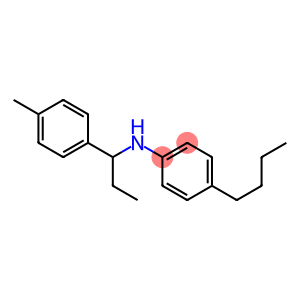4-butyl-N-[1-(4-methylphenyl)propyl]aniline