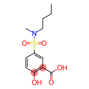 5-[butyl(methyl)sulfamoyl]-2-hydroxybenzoic acid