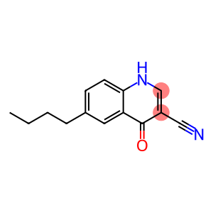 6-butyl-4-oxo-1,4-dihydroquinoline-3-carbonitrile